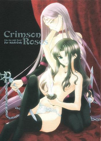 crimson roses cover