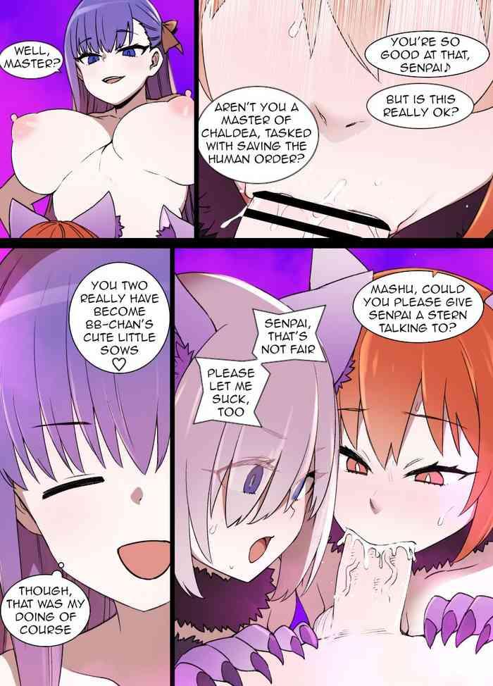 fgo brainwashing singularity gudako mashu bimbofication cover